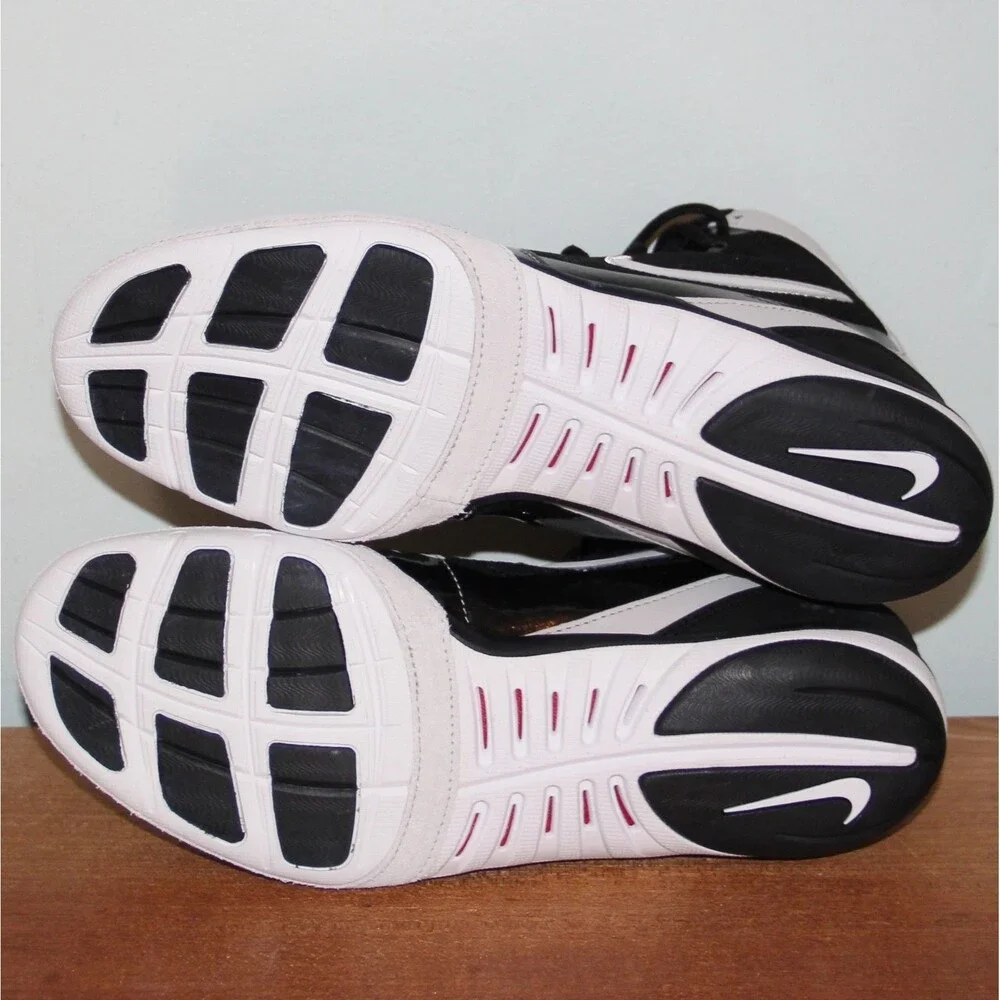 Nike Freek Wrestling Shoes Mens 10.5 Black White